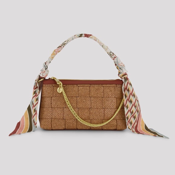 ZAC POSEN ZIP TOP CORK CROSSBODY - Picture 2 of 8